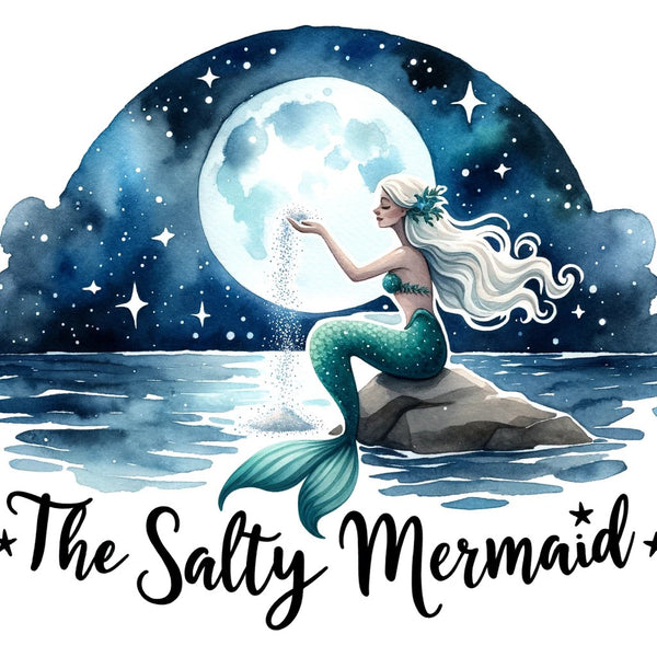 The Salty Mermaid logo