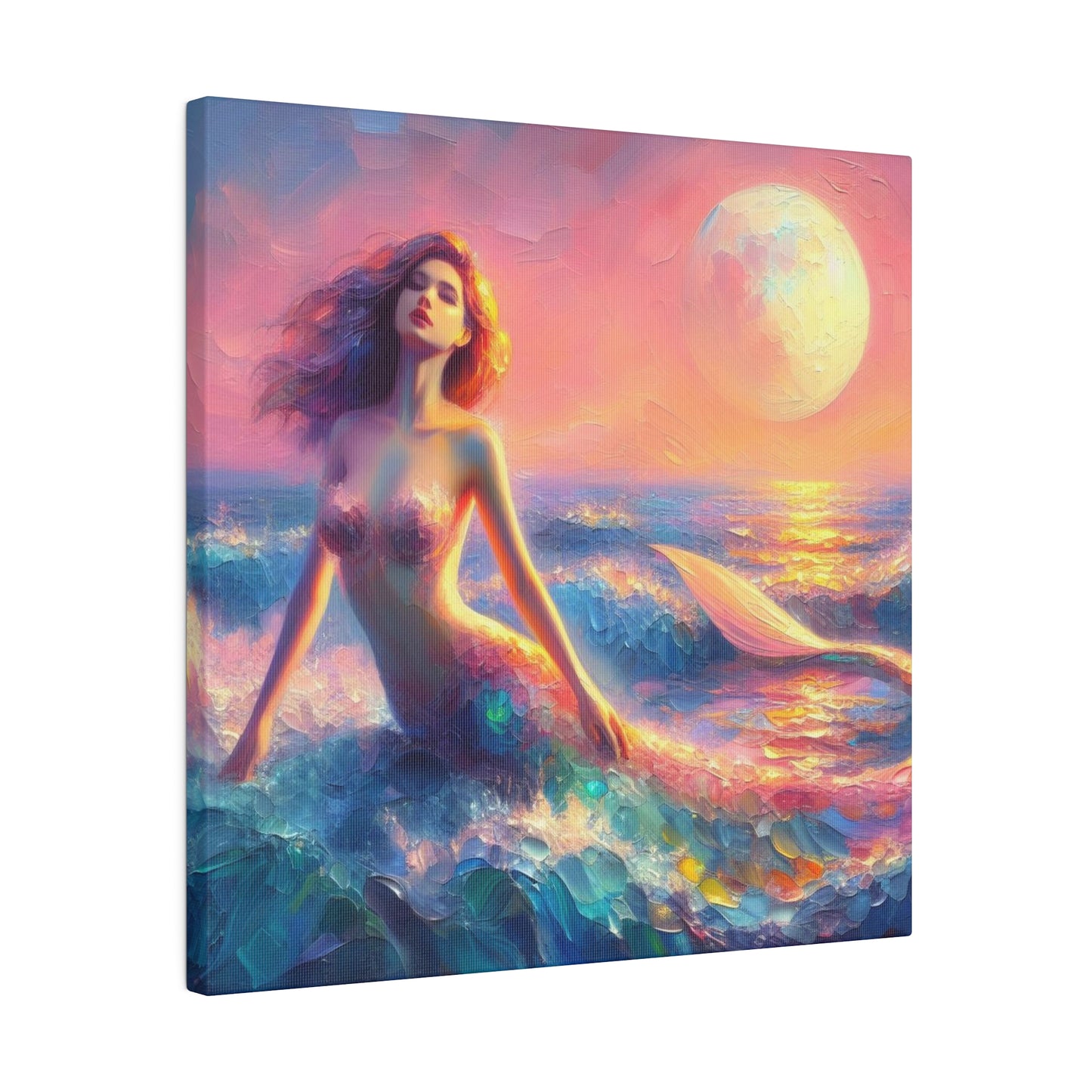 Moonlit Serenade: The Mermaid's Evening Dance