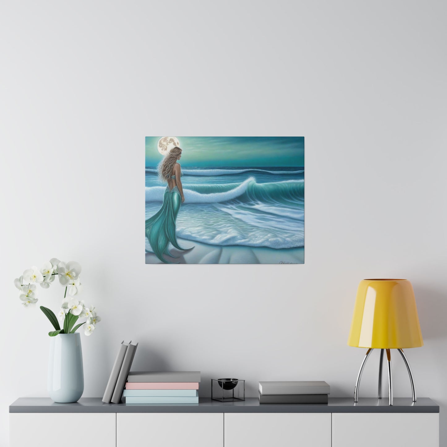 Mermaid's Lullaby - Canvas Print