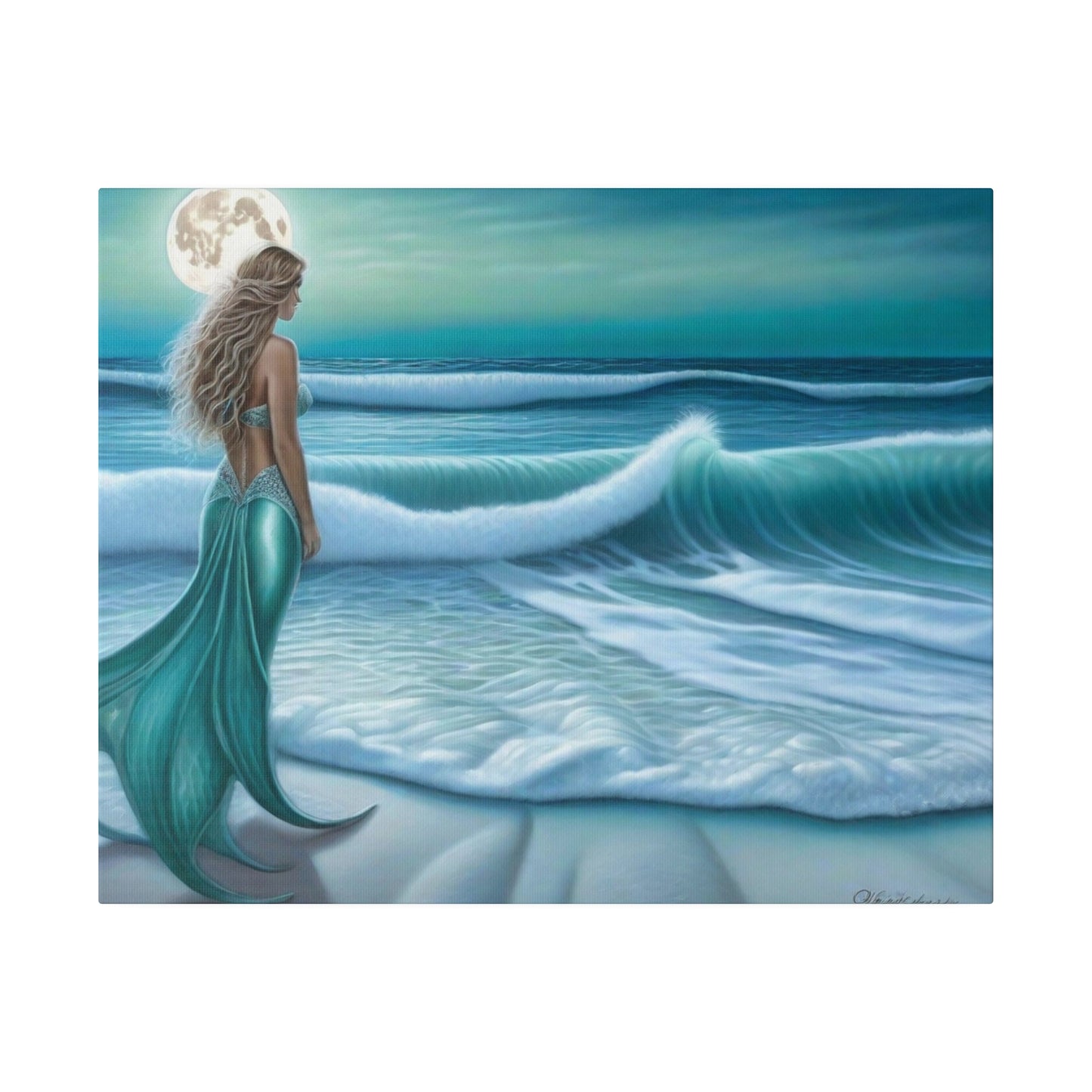 Mermaid's Lullaby - Canvas Print