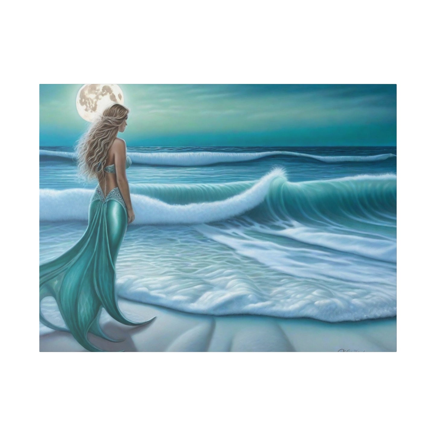 Mermaid's Lullaby - Canvas Print