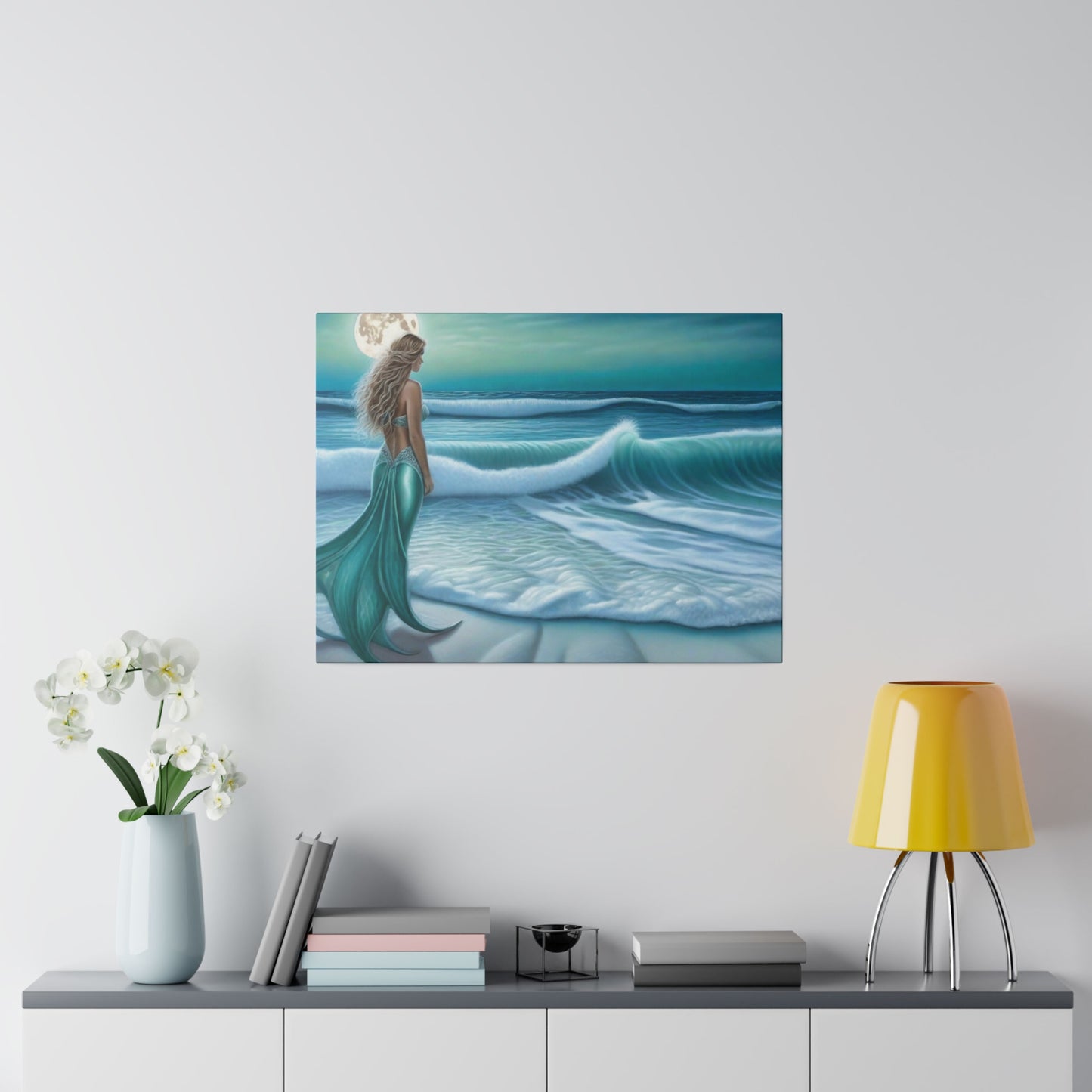 Mermaid's Lullaby - Canvas Print