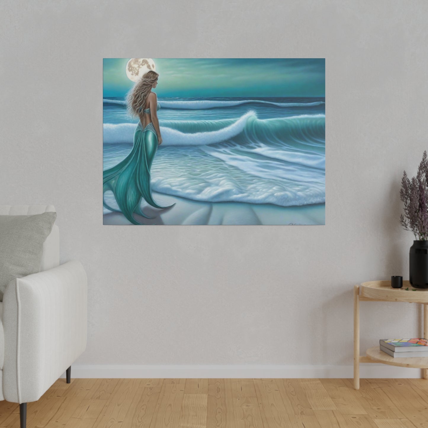 Mermaid's Lullaby - Canvas Print