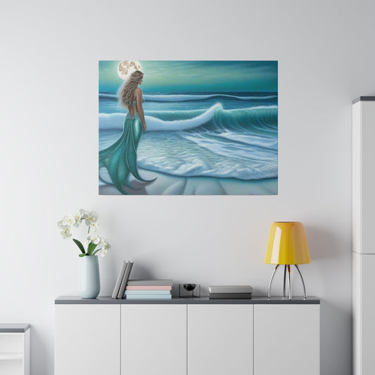 Mermaid's Lullaby - Canvas Print