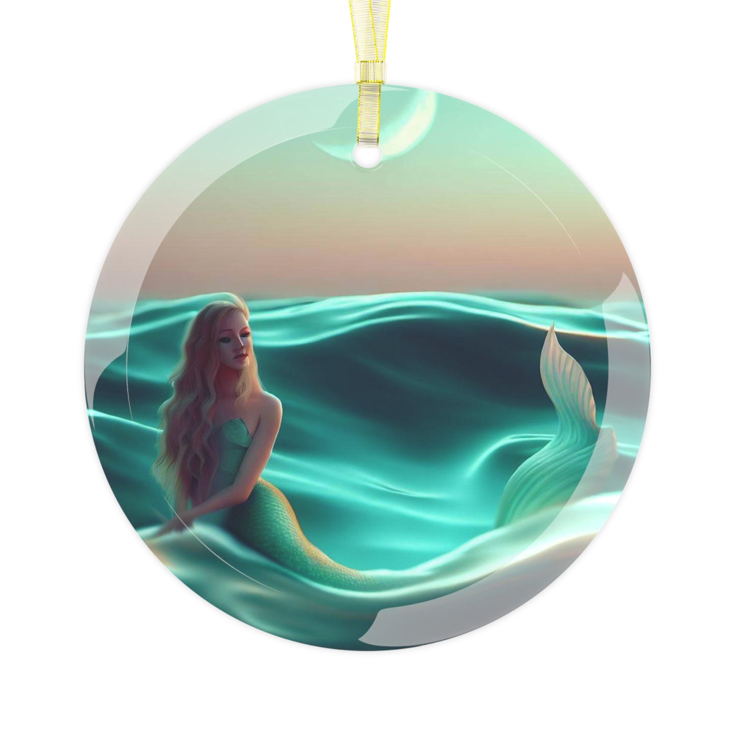 Twilight Tidal Tranquility Ornament