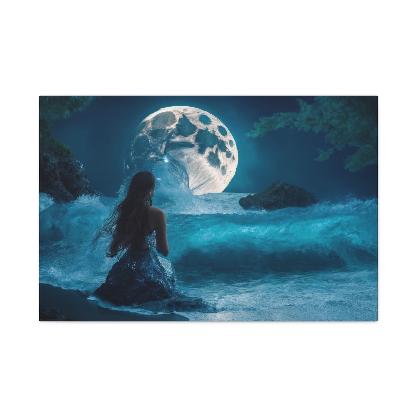 Mermaid in the Moonlight