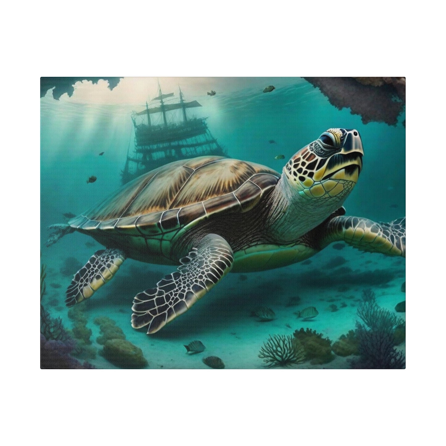 Majestic Sea Turtle