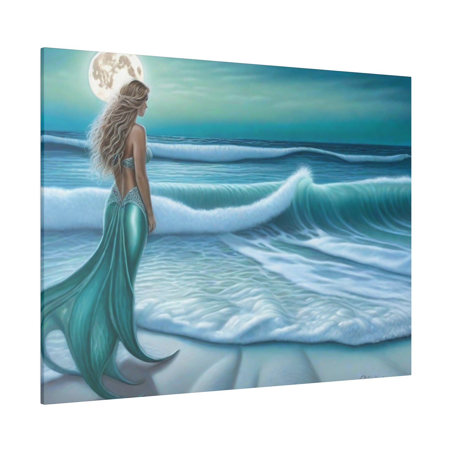 Mermaid's Lullaby - Canvas Print