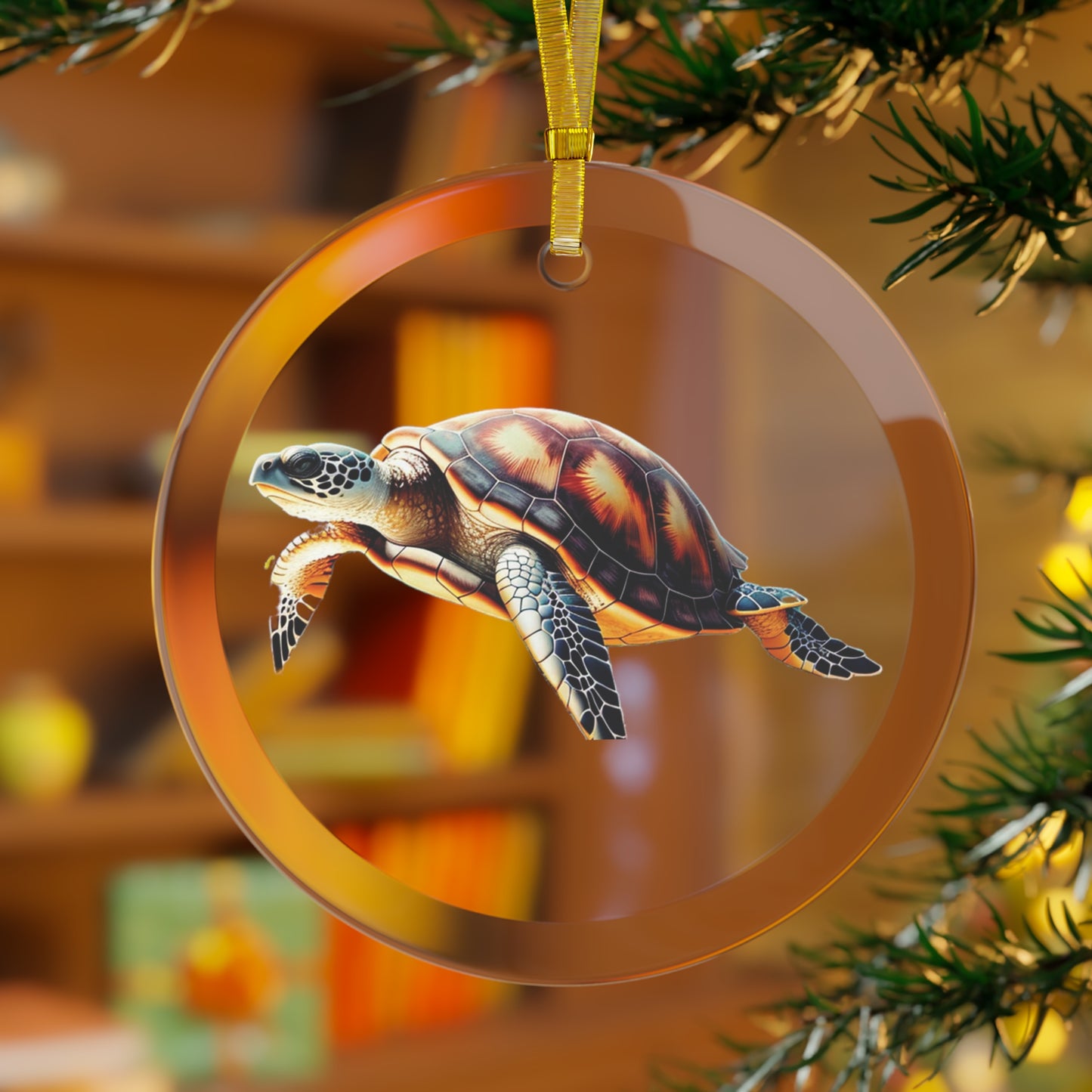 Tidal Turtle Tranquility Ornament