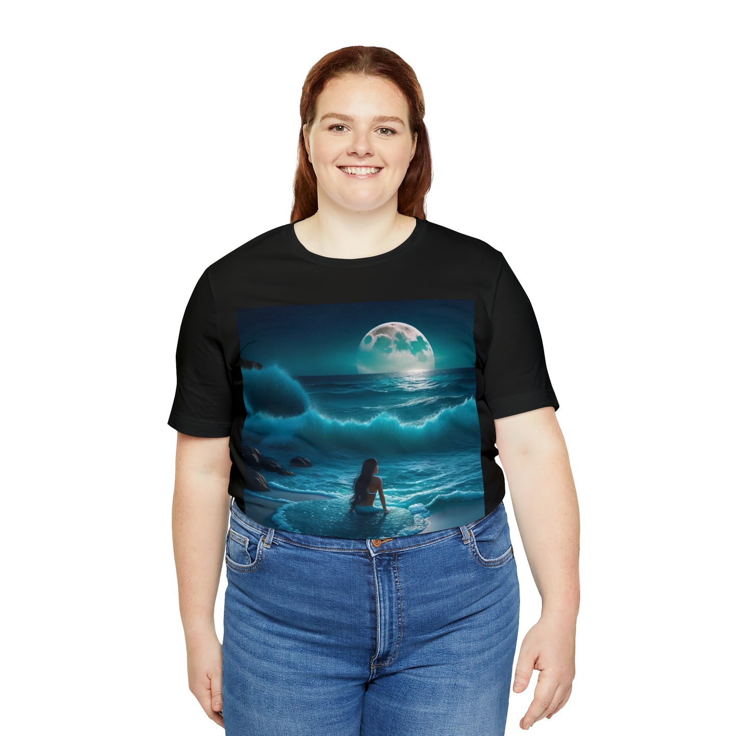 The Salty Mermaid Short Sleeve Tee - Moonglow