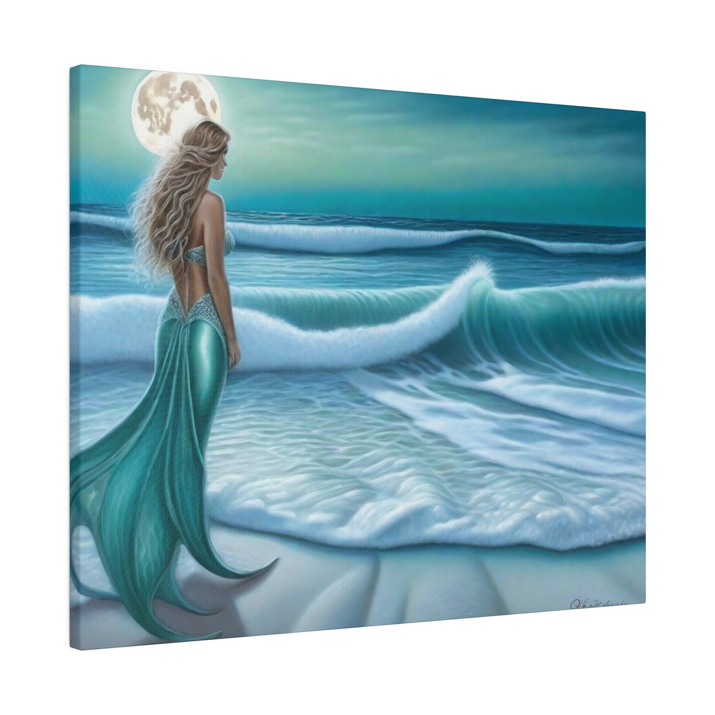 Mermaid's Lullaby - Canvas Print