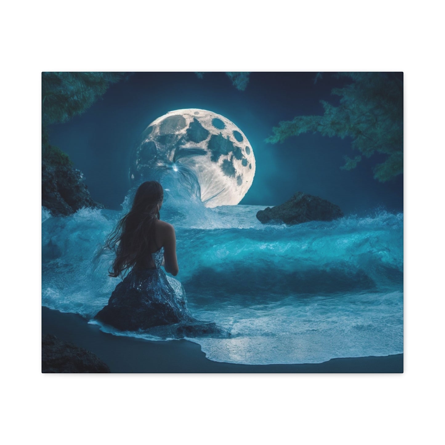 Mermaid in the Moonlight