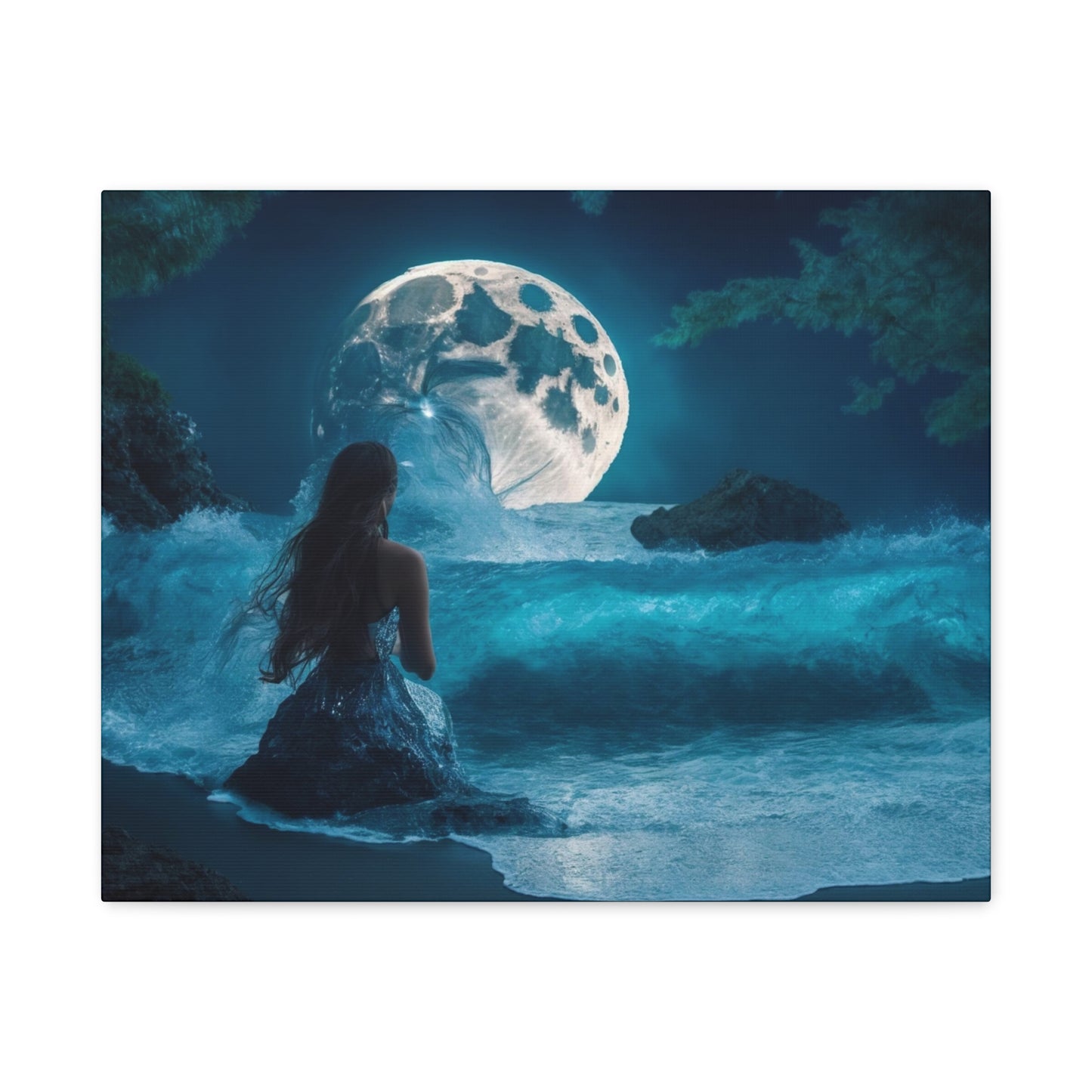 Mermaid in the Moonlight