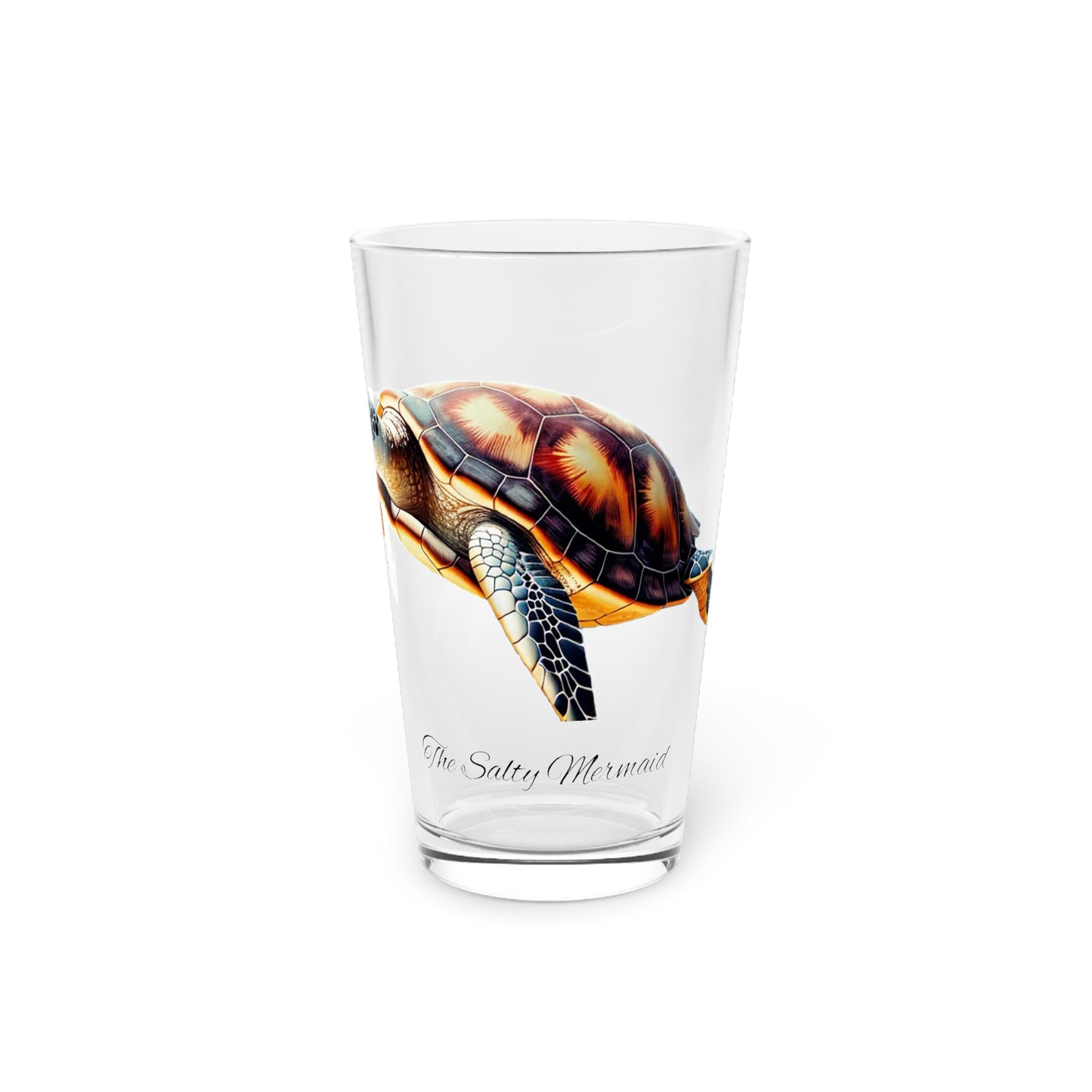 Tropical Turtle Mojito Glasses