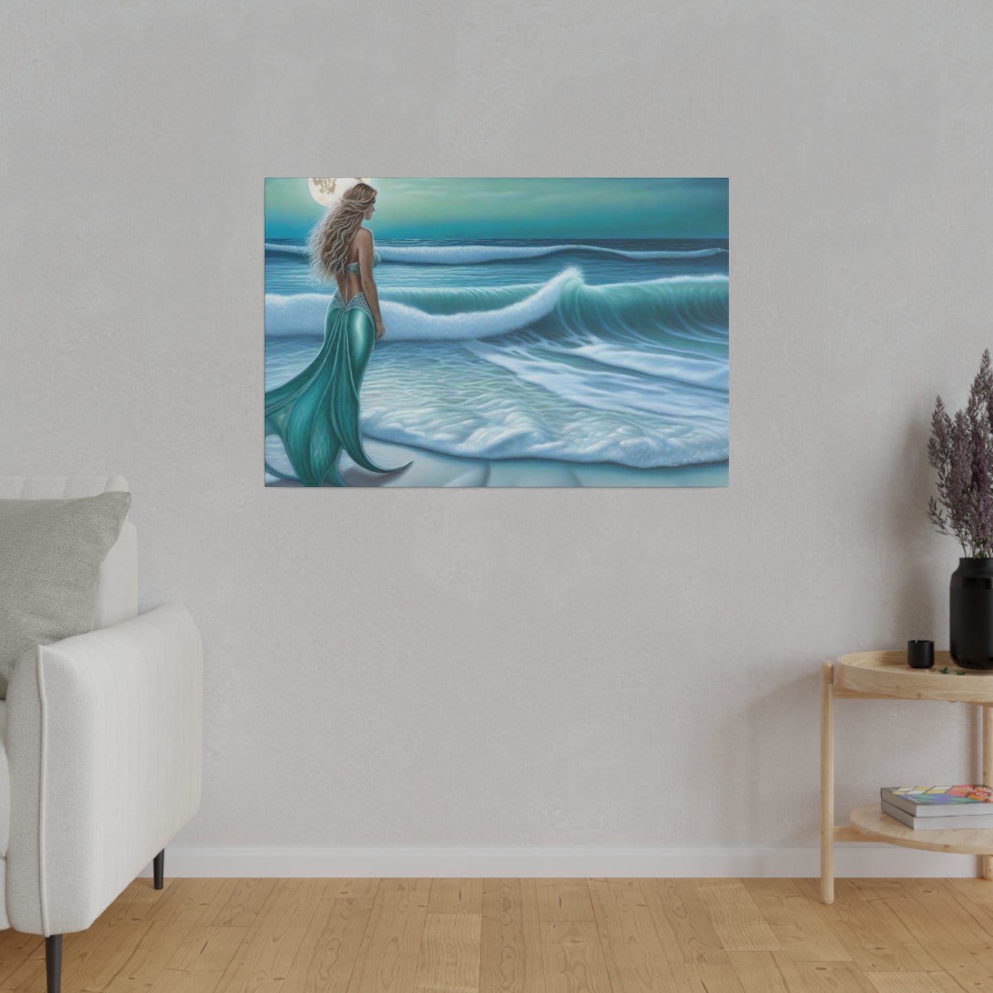 Mermaid's Lullaby - Canvas Print