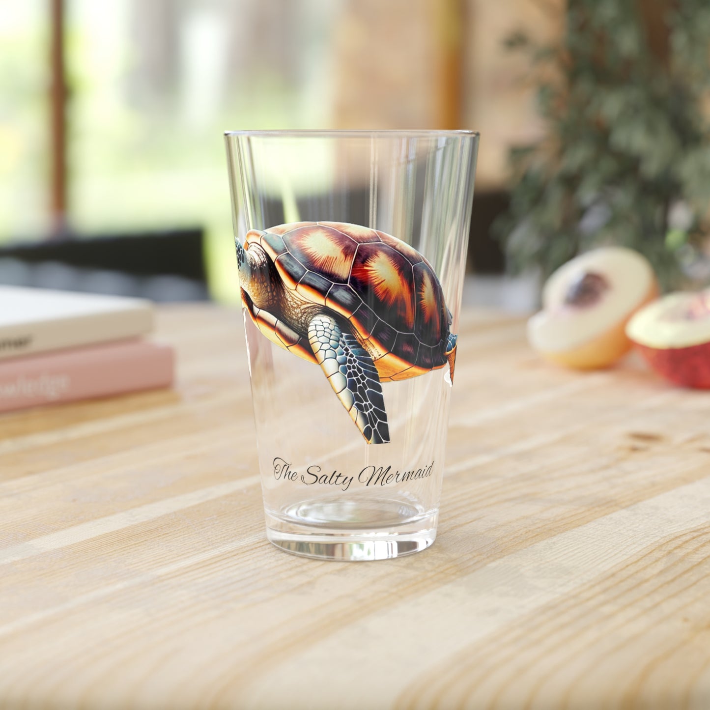 Tropical Turtle Mojito Glasses