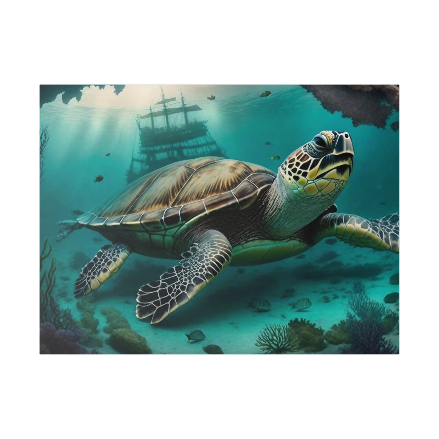 Majestic Sea Turtle