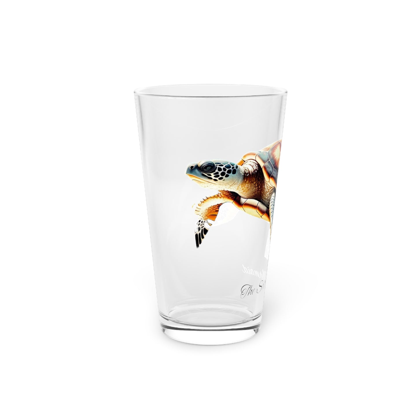 Tropical Turtle Mojito Glasses