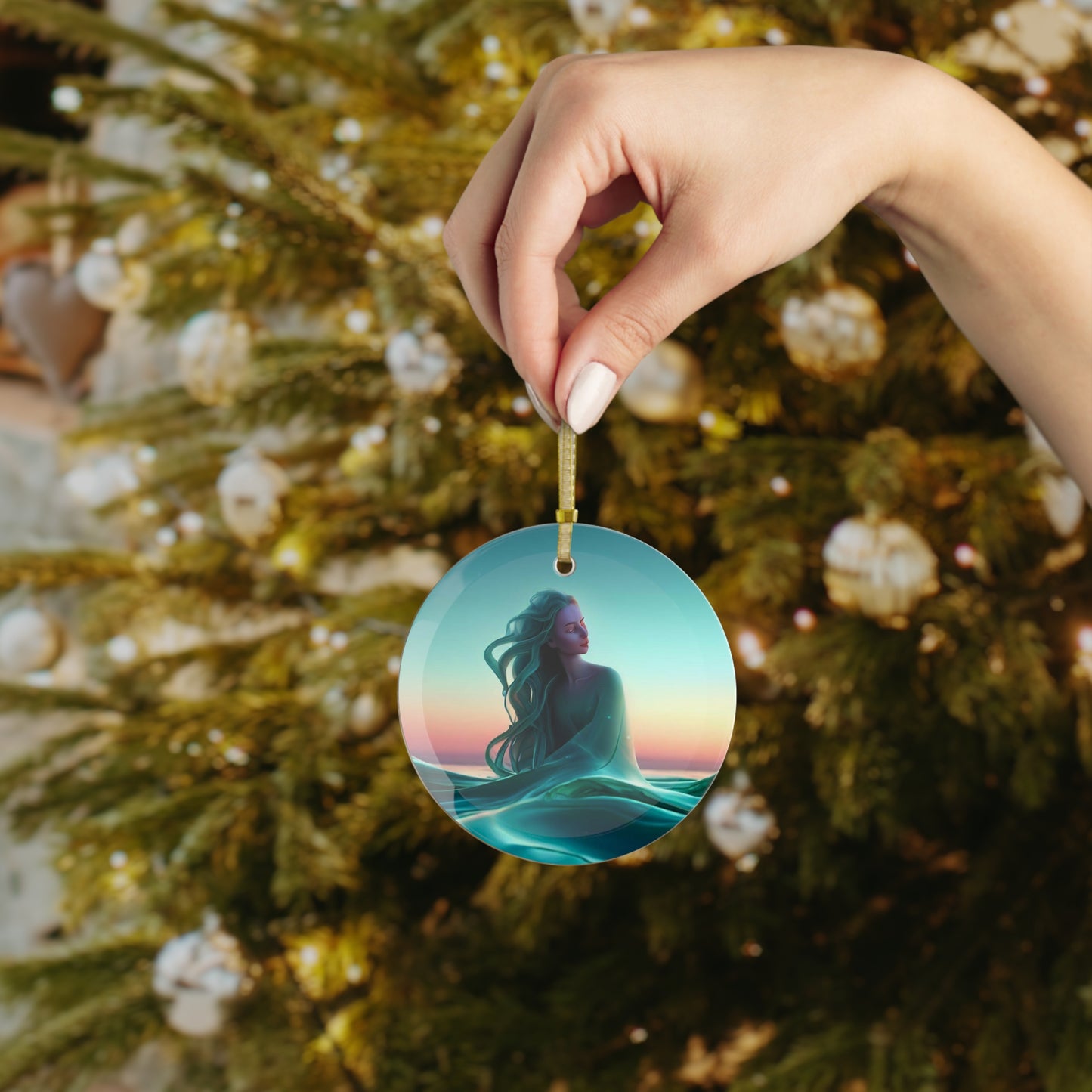 Celestial Sea Serenade Ornament