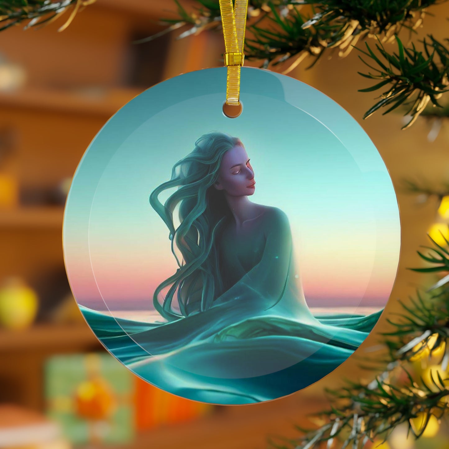 Celestial Sea Serenade Ornament